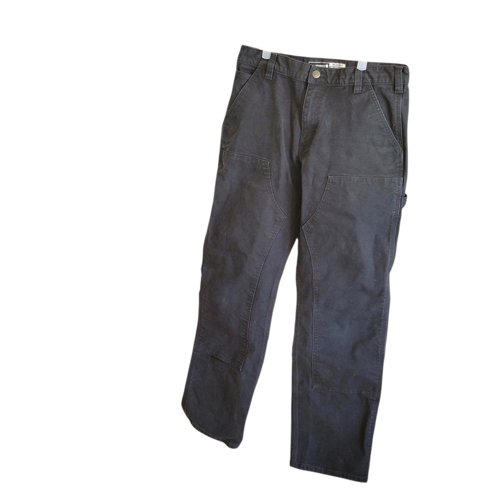 Carhartt Rugged Flex Relaxed Fit Duck Double-Front Utility Work Pants 33x30 - Picture 2 of 16